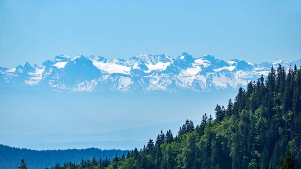 Kann man vom Feldberg die Alpen sehen?